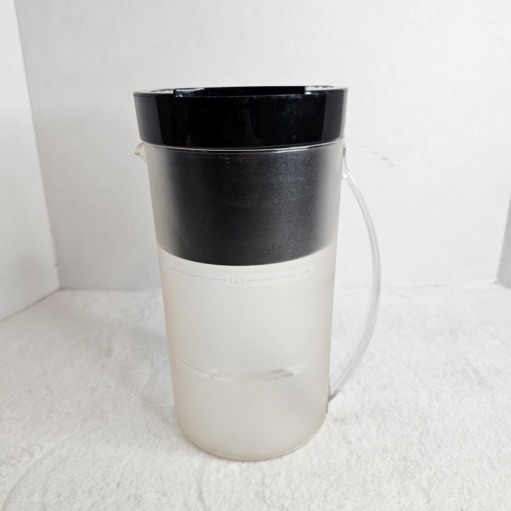 Mr Coffee Iced Tea Maker TM1 Replacement 2-Qt Pitcher with Black Brew Basket